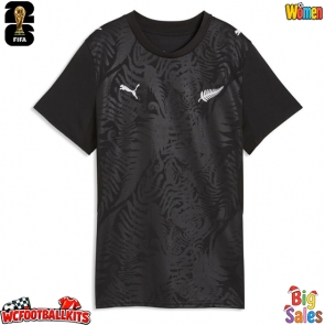 New Zealand Replica Home Stadium Shirt for Women World Cup 2026 Short Sleeve